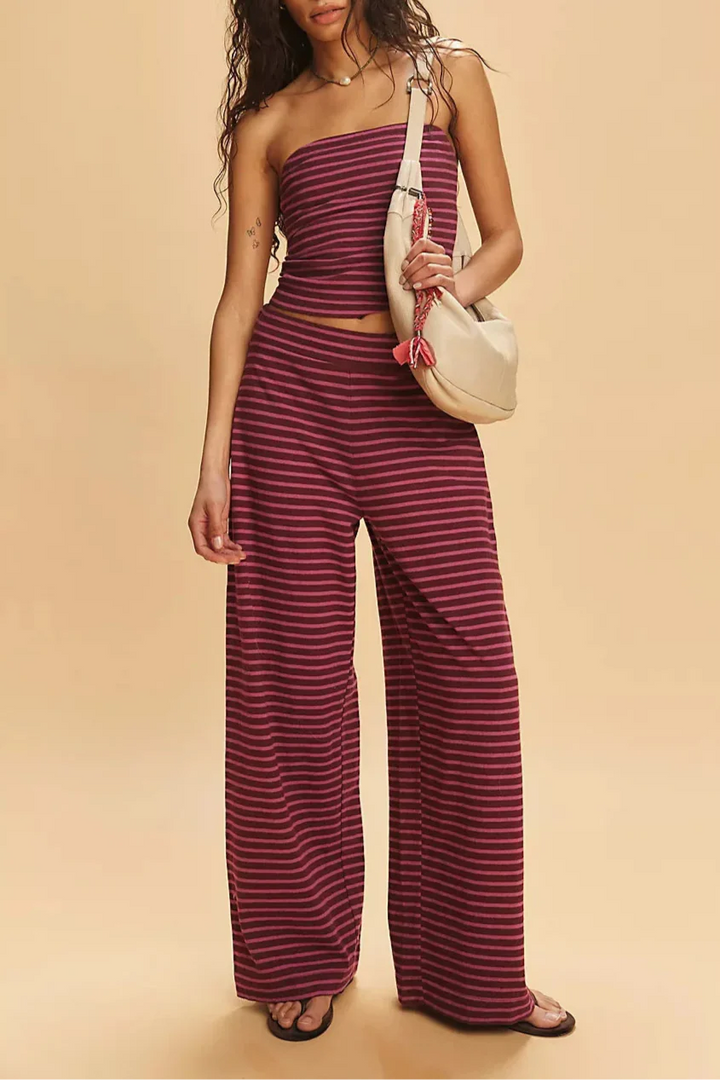 Duttini | Linen Striped Set