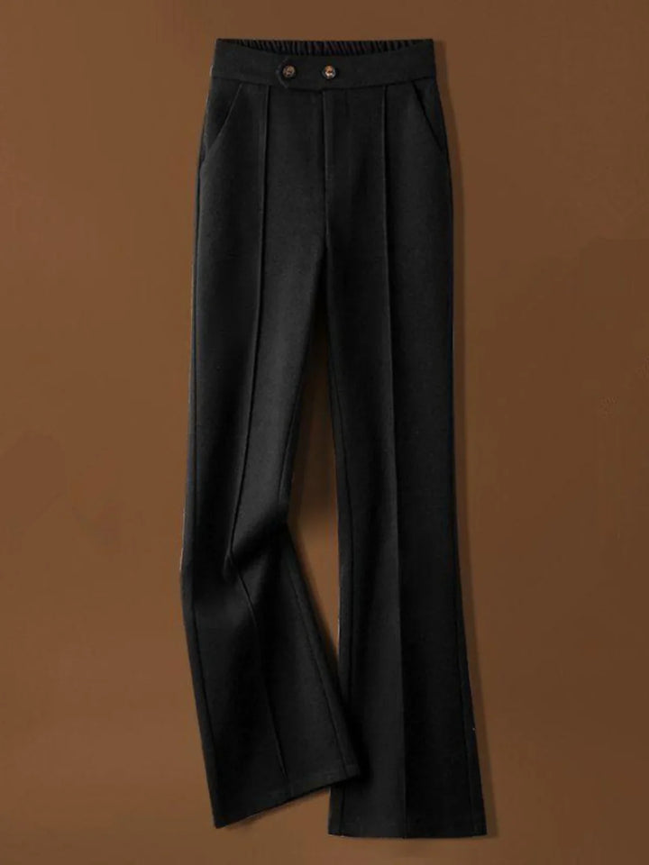 Duttini | Wool-Blend Flare Trousers