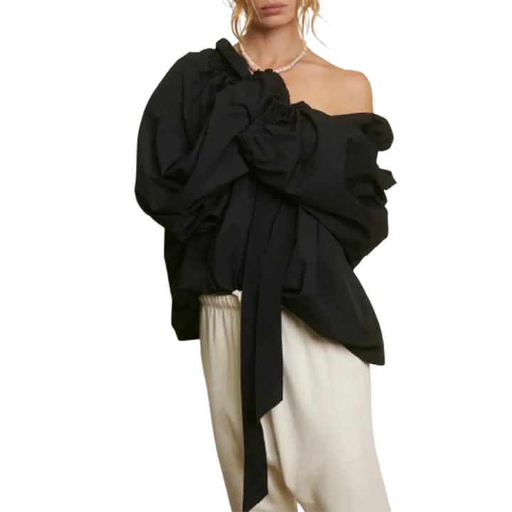 Duttini | Puffed Cotton Blouse