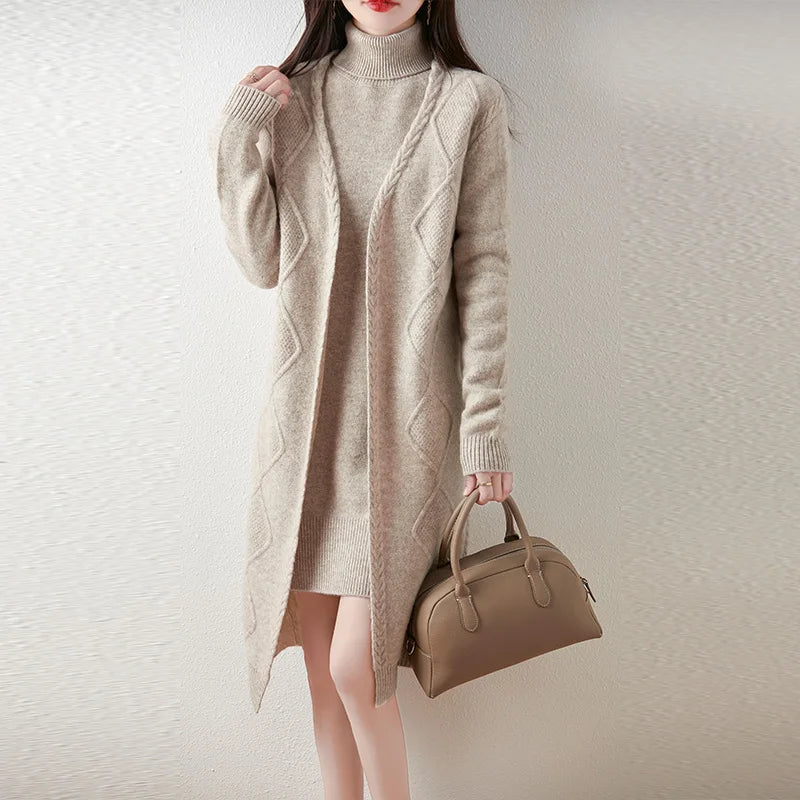 Duttini | Cable-Knit Cardigan