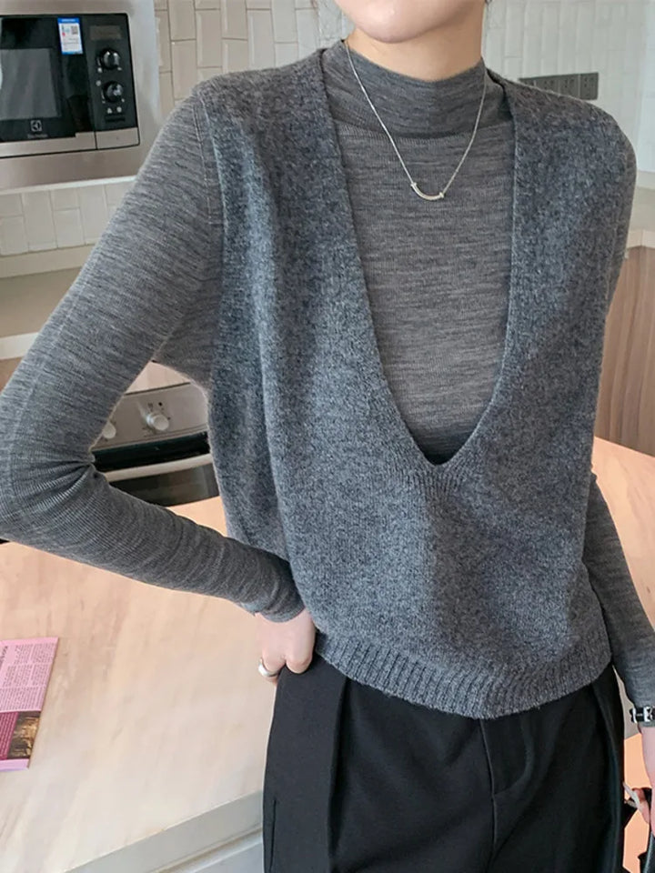 Duttini | Deep-V Wool Vest