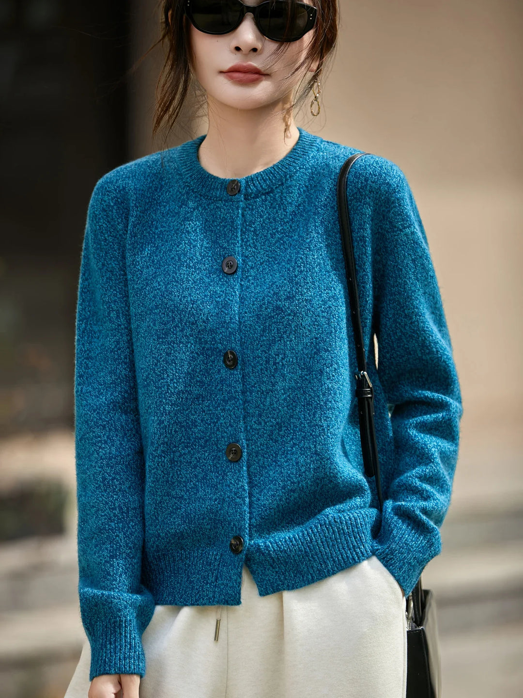 Duttini | Chunky-Knit Alpaca-Blend Cardigan