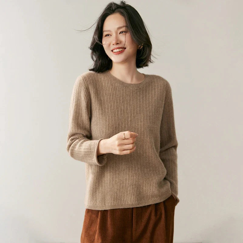 Duttini | Ribbed Cashmere Crewneck