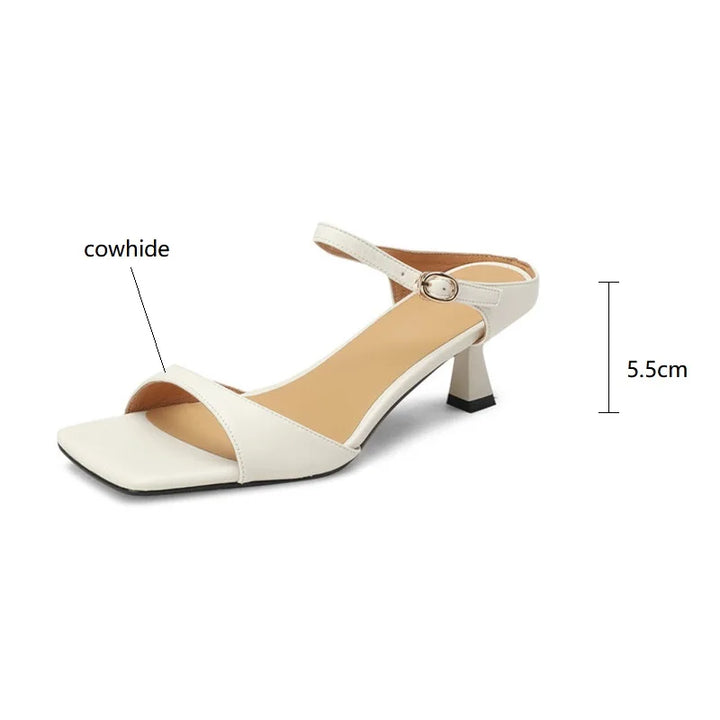 Duttini | Leather Heel Mules