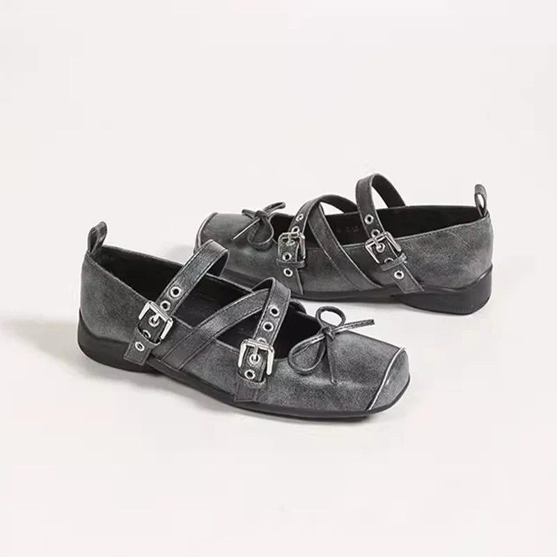 Duttini | Strapped Flats