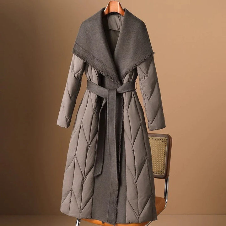 Duttini | Wool-Trim Down Coat