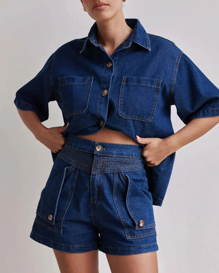 Duttini | 100% Cotton Denim Set