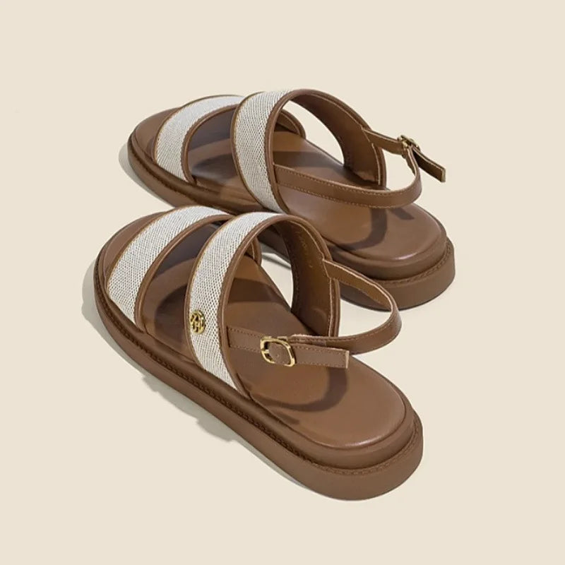 Duttini | Italian Woven Strap Sandals