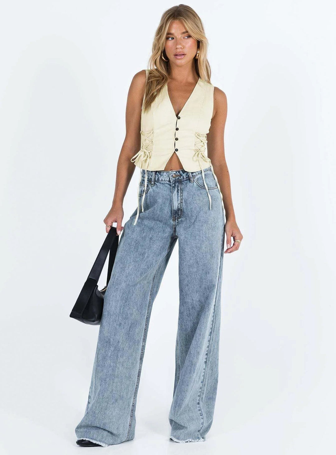 Duttini | Relaxed Wide-Leg Jeans