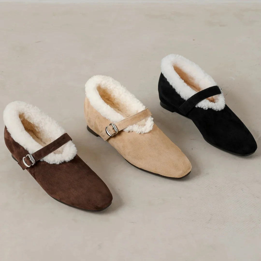 Duttini | Shearling Mary Jane