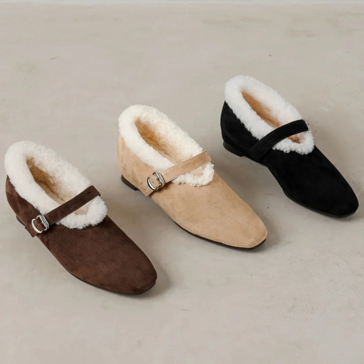 Duttini | Shearling Mary Jane