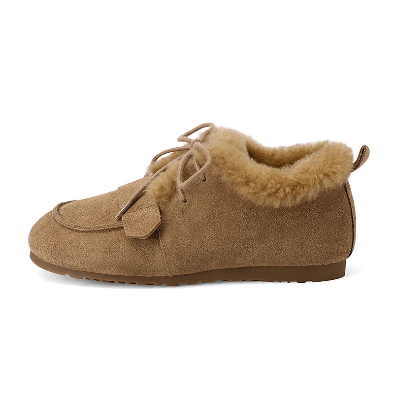 Duttini | Suede Wool Moc Boots