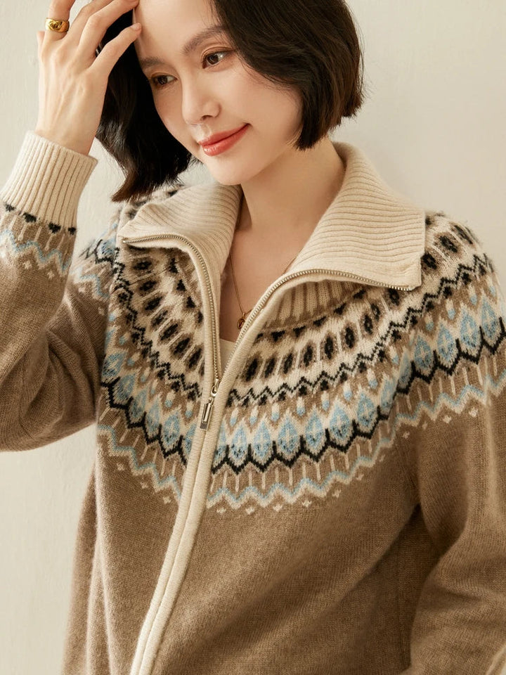 Duttini | Cashmere Zip-Up