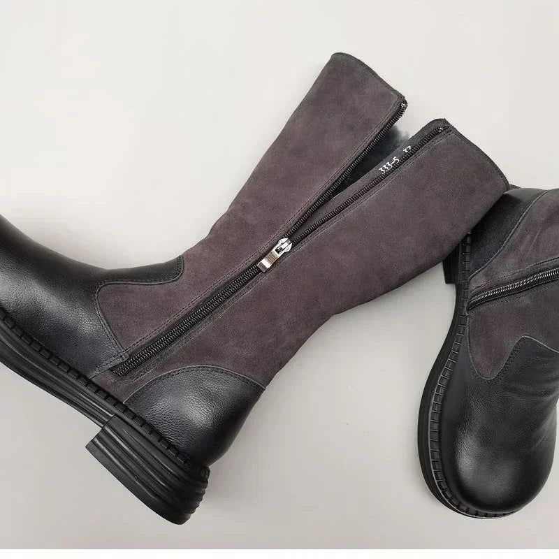 Duttini | Shearling Riding Boots