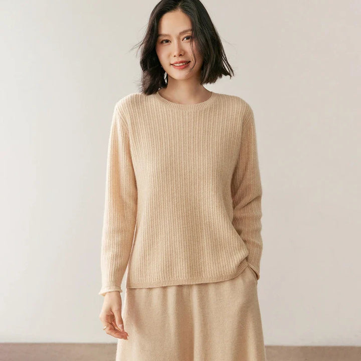 Duttini | Ribbed Cashmere Crewneck