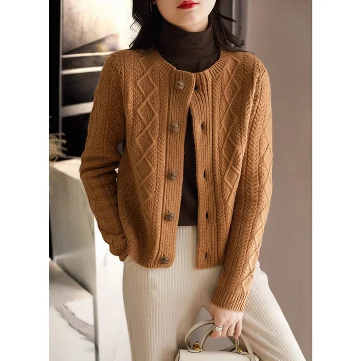 Duttini | Cable Knit Cardigan