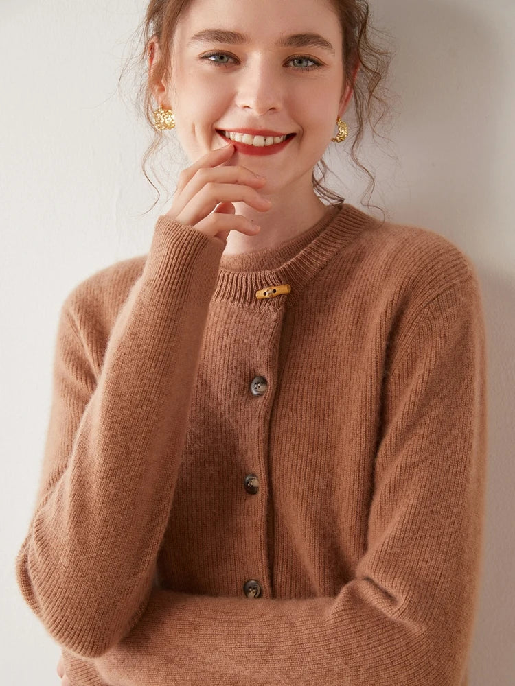 Duttini | Cashmere Button Cardigan