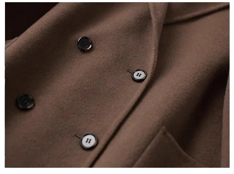 Duttini | Wool Herringbone Coat