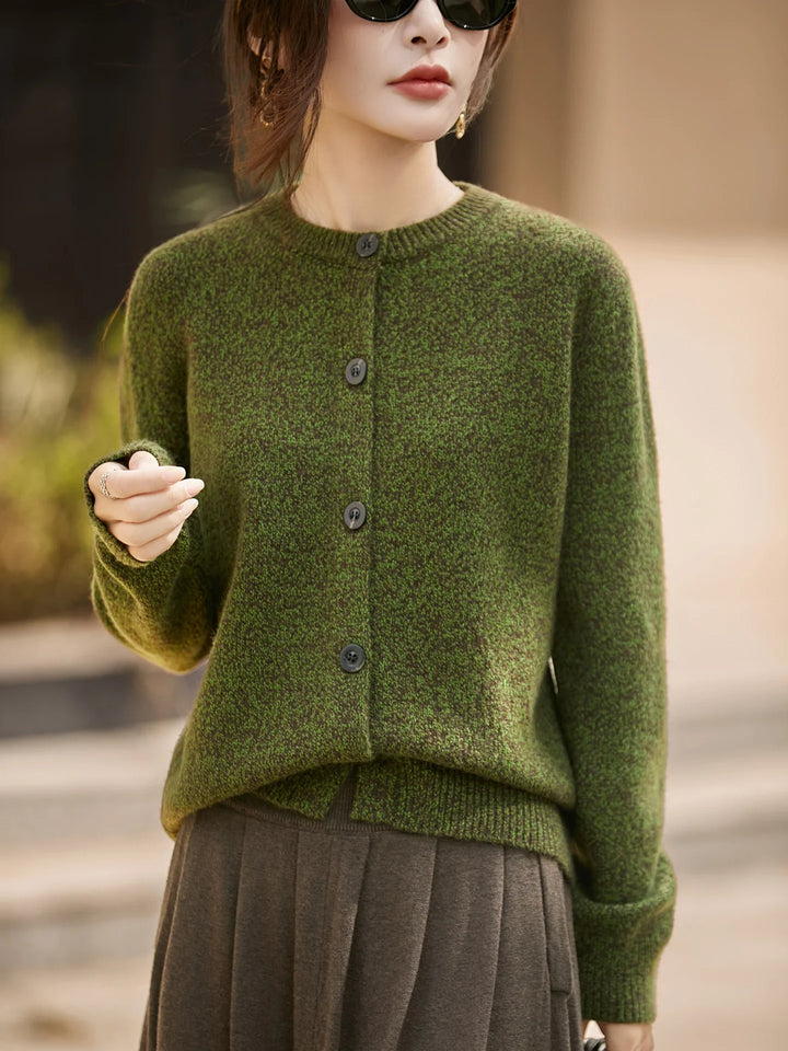 Duttini | Chunky-Knit Alpaca-Blend Cardigan