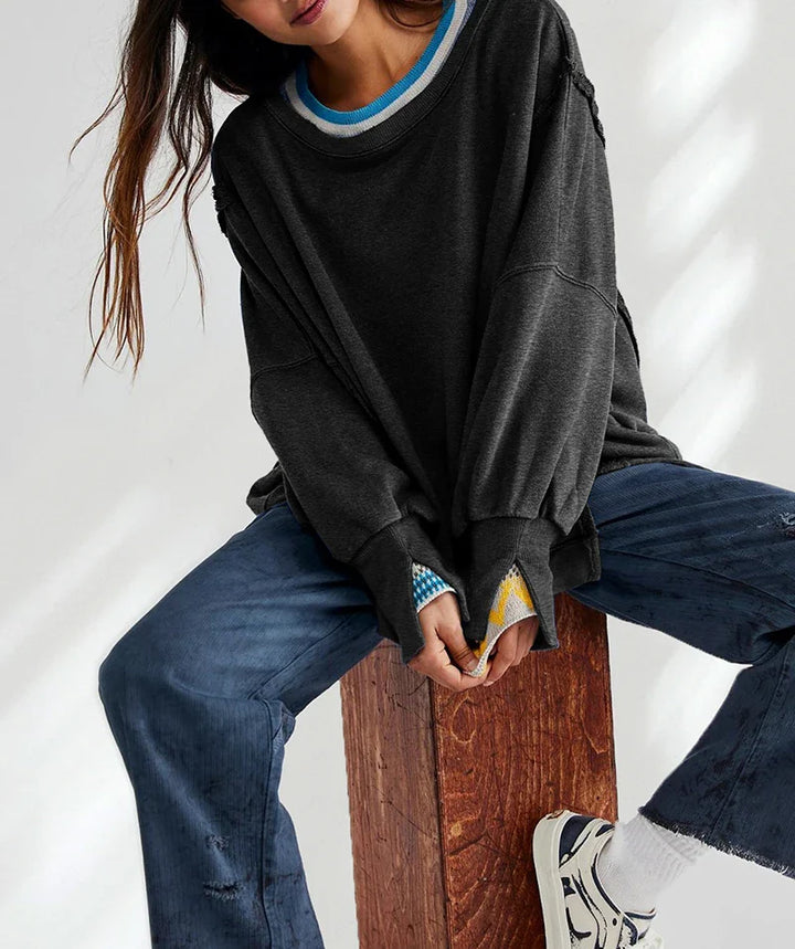 Duttini | Oversized Sweater in Maplewood