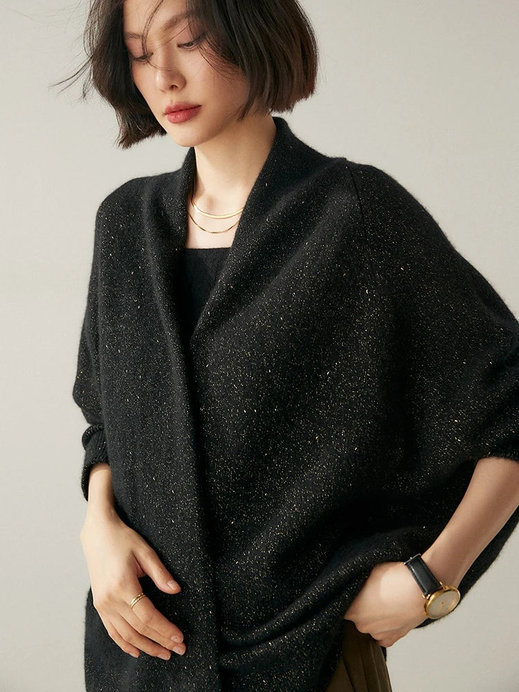 Duttini | Cashmere Shawl Sweater