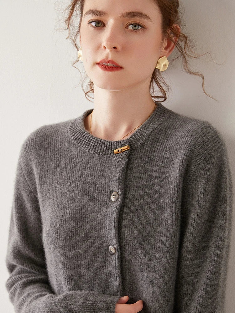Duttini | Cashmere Button Cardigan
