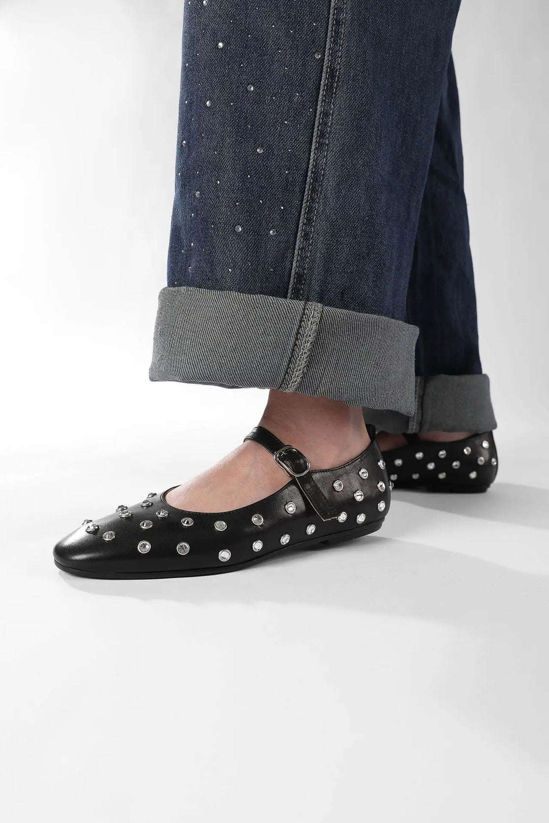 Duttini | Studded Mary Janes