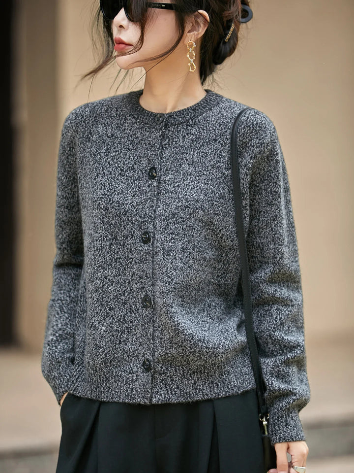Duttini | Chunky-Knit Alpaca-Blend Cardigan