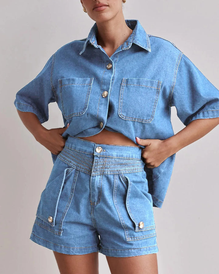 Duttini | 100% Cotton Denim Set