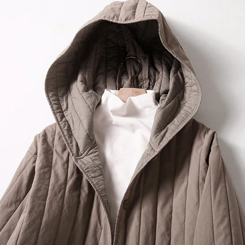 Duttini | Quilted Hooded Coat