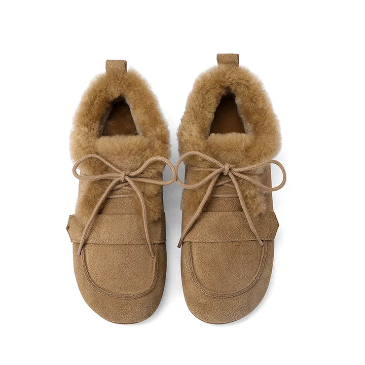 Duttini | Suede Wool Moc Boots