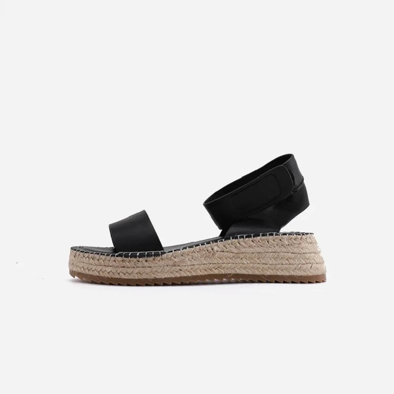 Duttini | Women's Leather Strap Sandals