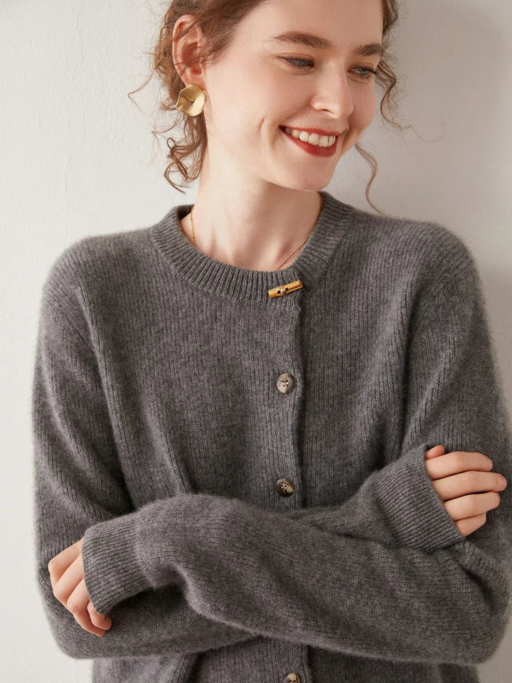 Duttini | Cashmere Button Cardigan