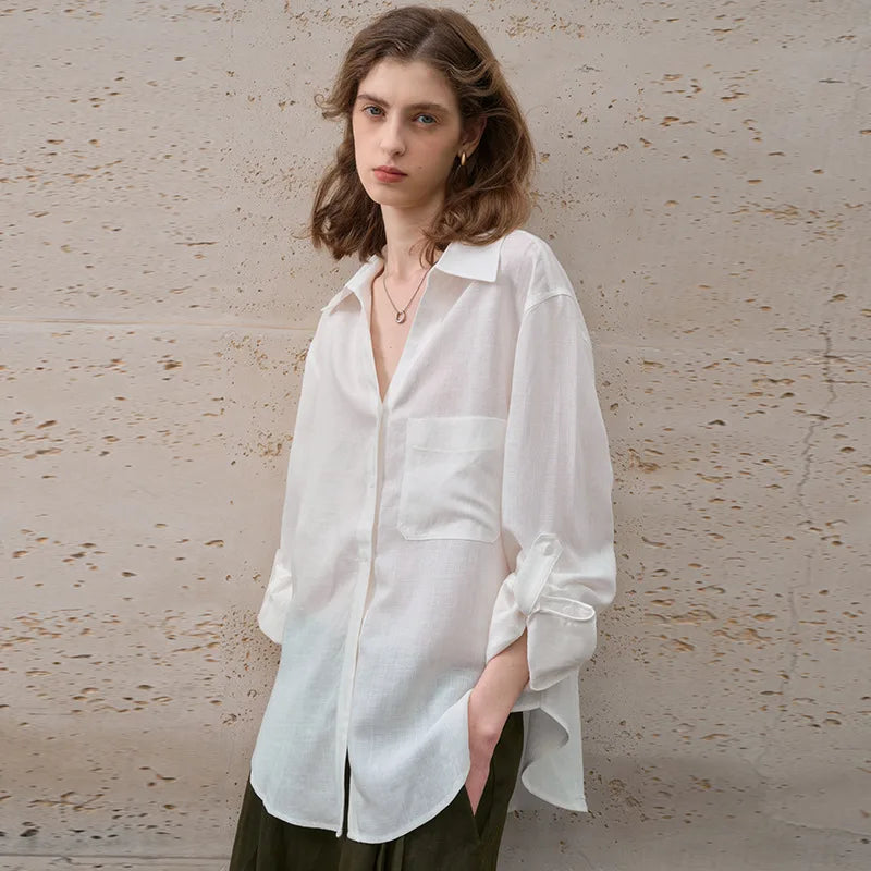Duttini | Classic Linen Shirt for Men