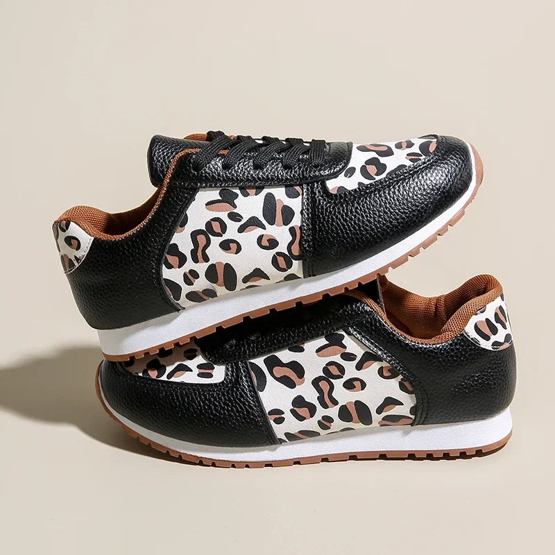 Duttini | Leopard Print Runners