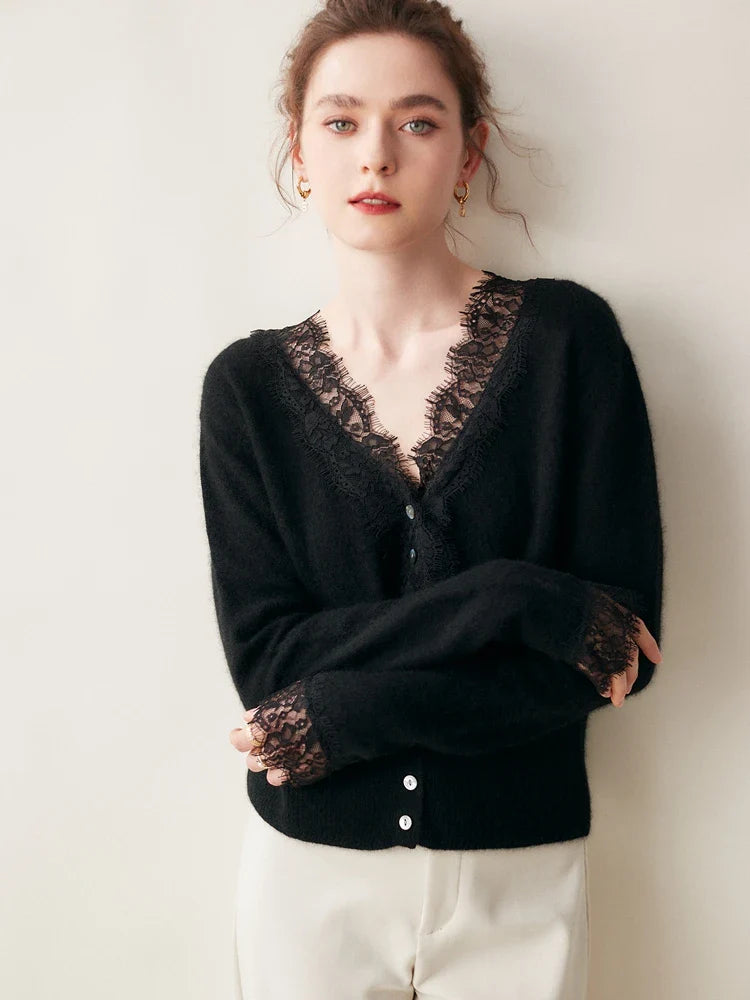 Duttini | Lace Cardigan