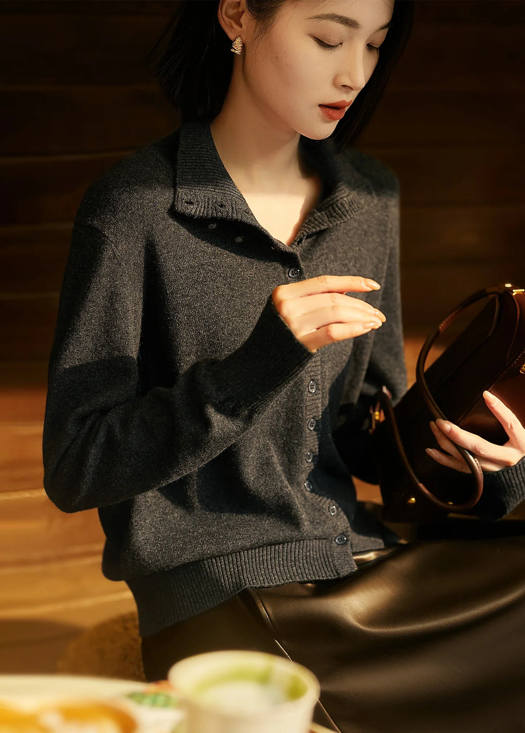 Duttini | Cashmere Button Sweater