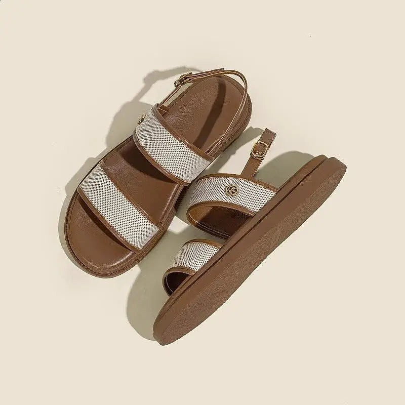 Duttini | Italian Woven Strap Sandals