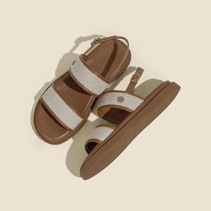 Duttini | Italian Woven Strap Sandals