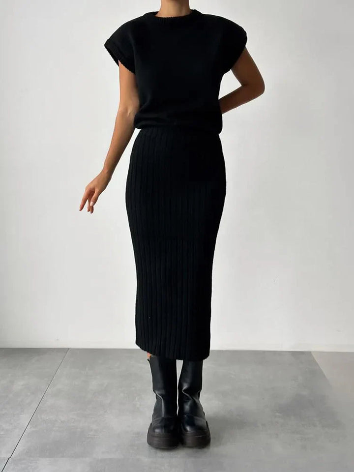Duttini | Rib Sleeveless Set