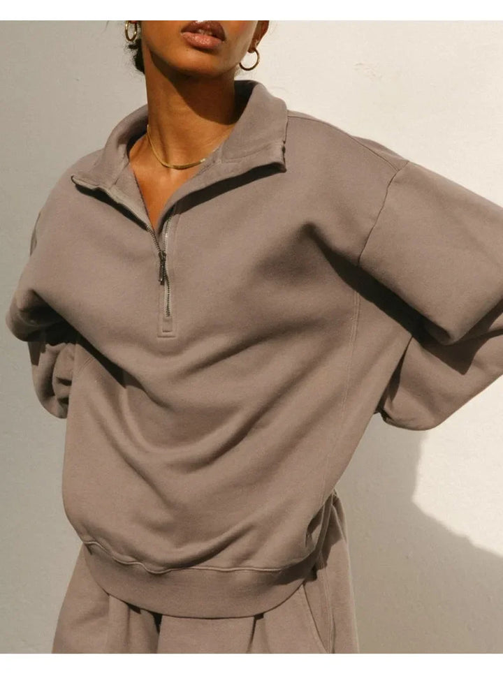 Duttini | Half-Zip Sweatshirt