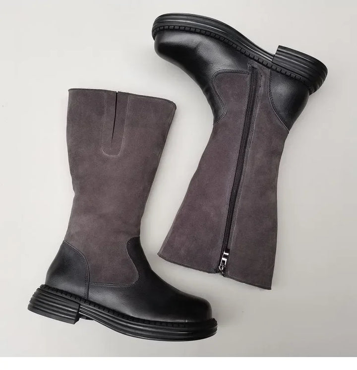 Duttini | Shearling Riding Boots