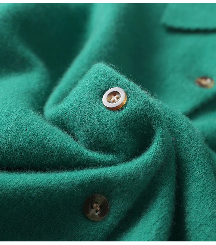 Duttini | Wool Polo for Men in Navy