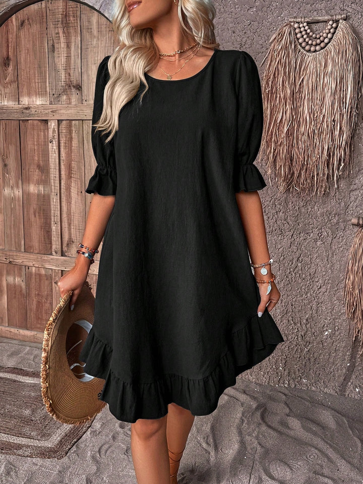 Duttini | Refined Tummy Covering Summer Dress in a Flattering Cut