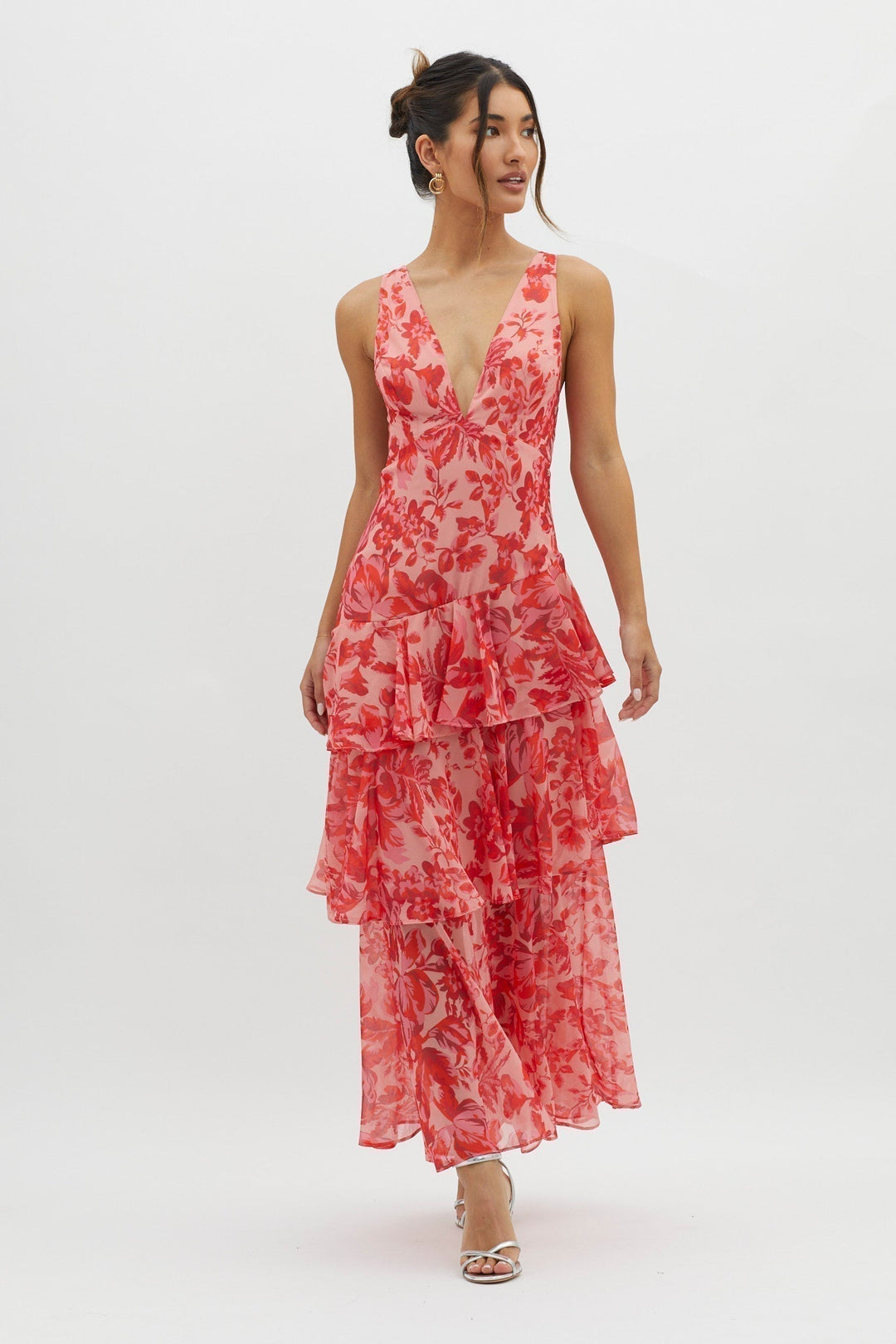 Duttini | Sophisticated Midi Dress for Women in Elegant Fabric, Fitted, Black