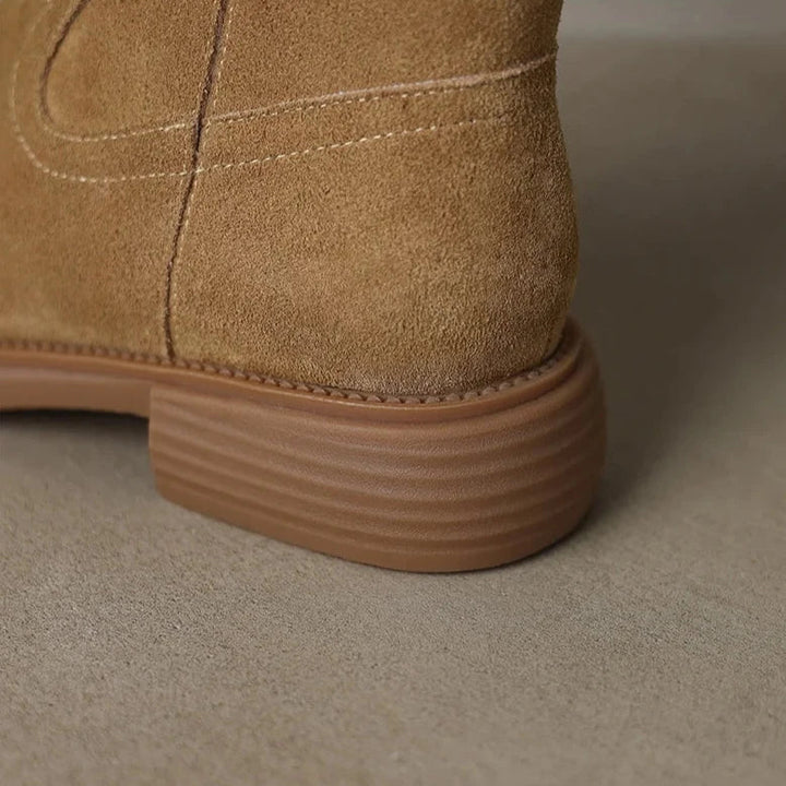 Duttini | Leather Zipper Boots