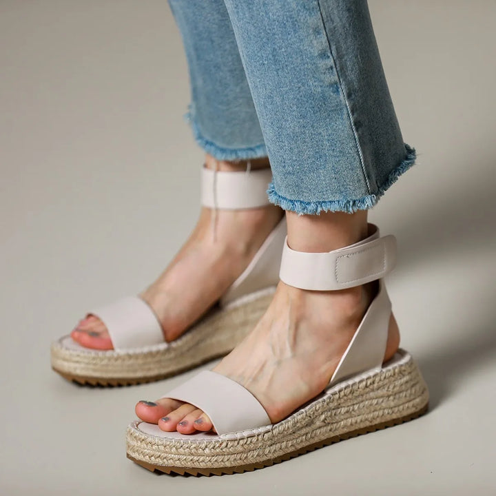 Duttini | Women's Leather Strap Sandals