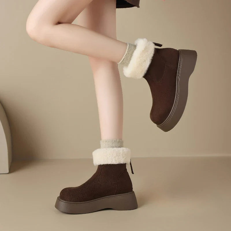 Duttini | Women's Shearling Boots