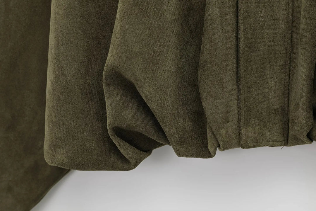 Duttini | Women's Suede Bomber