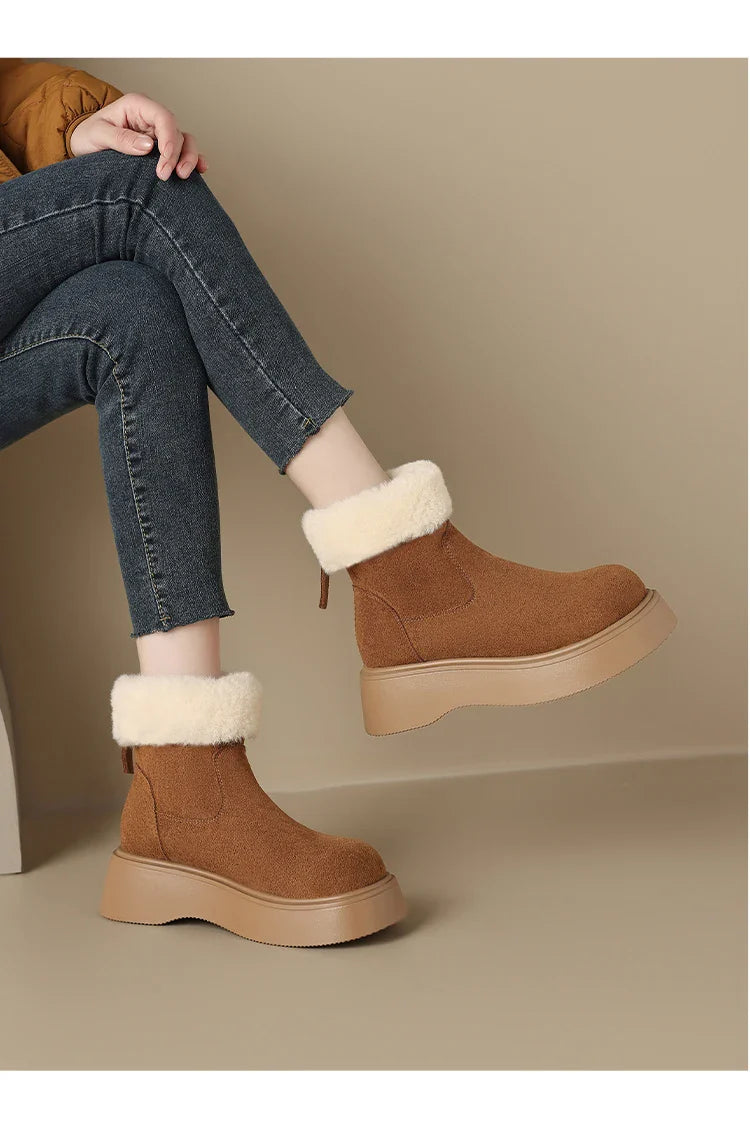 Duttini | Women's Shearling Boots